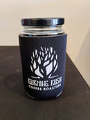 Burning Bush Glass Coffee Jar