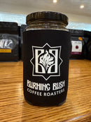 Burning Bush Glass Coffee Jar