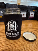 Burning Bush Glass Coffee Jar